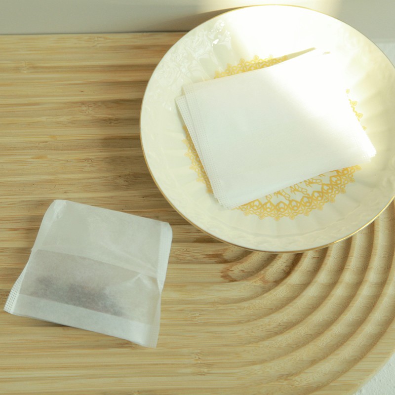 Wholesale OEM/ODM E1003 Food Grade pla Filter Paper Tea Bag Heat Seal Empty Tea Bag